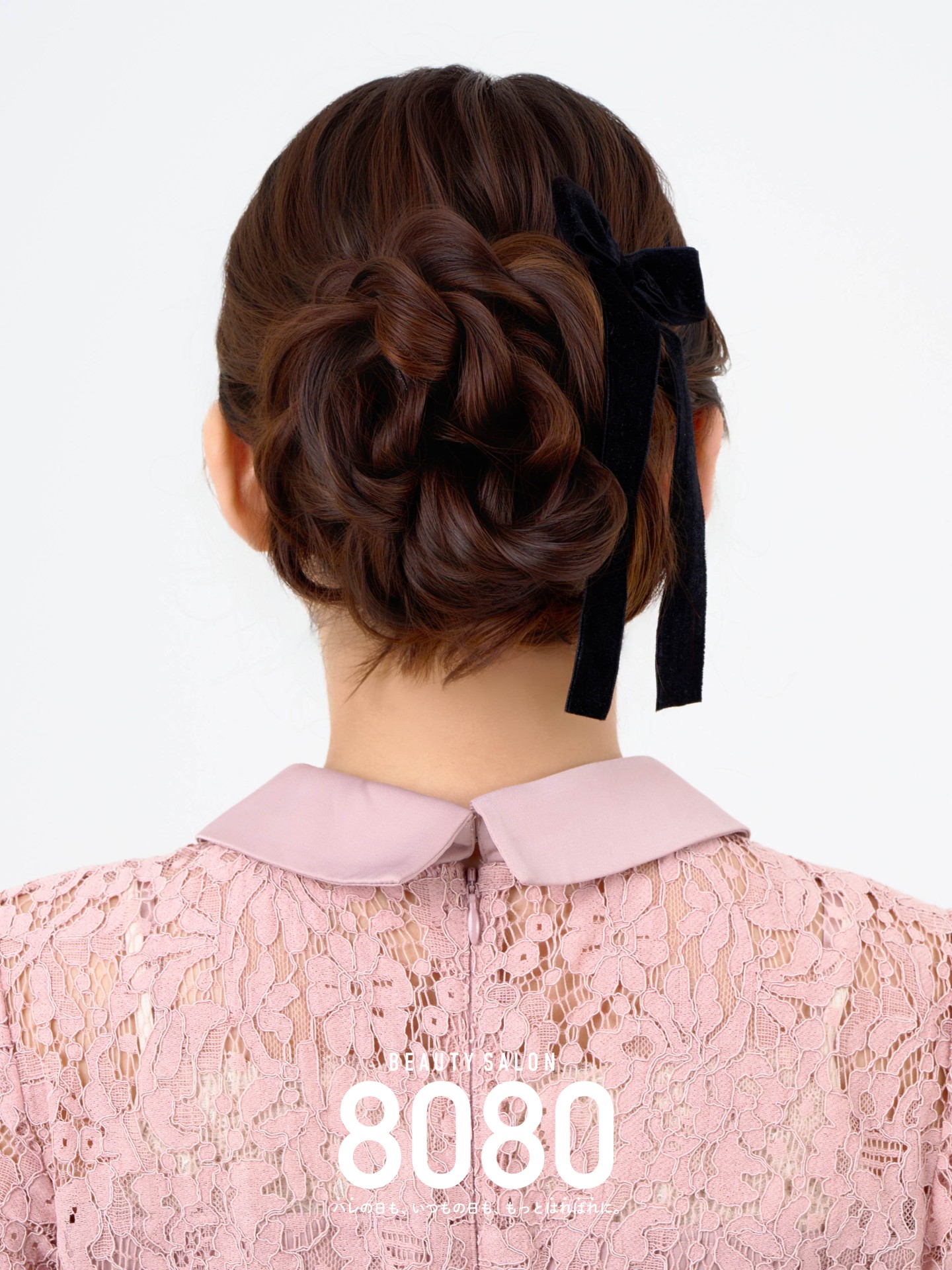 流行りヘアセット｜ふわふわお団子