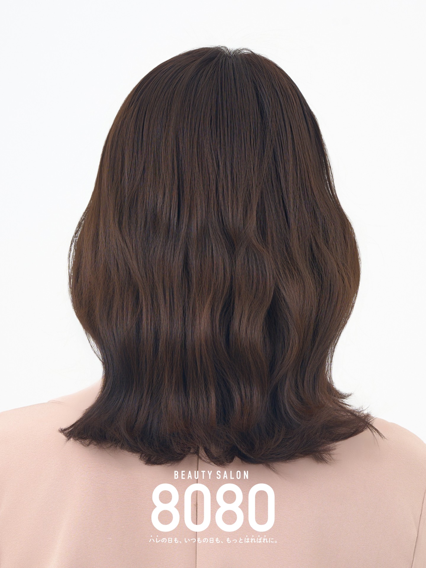ヘアアレンジ｜ウェーブ巻き