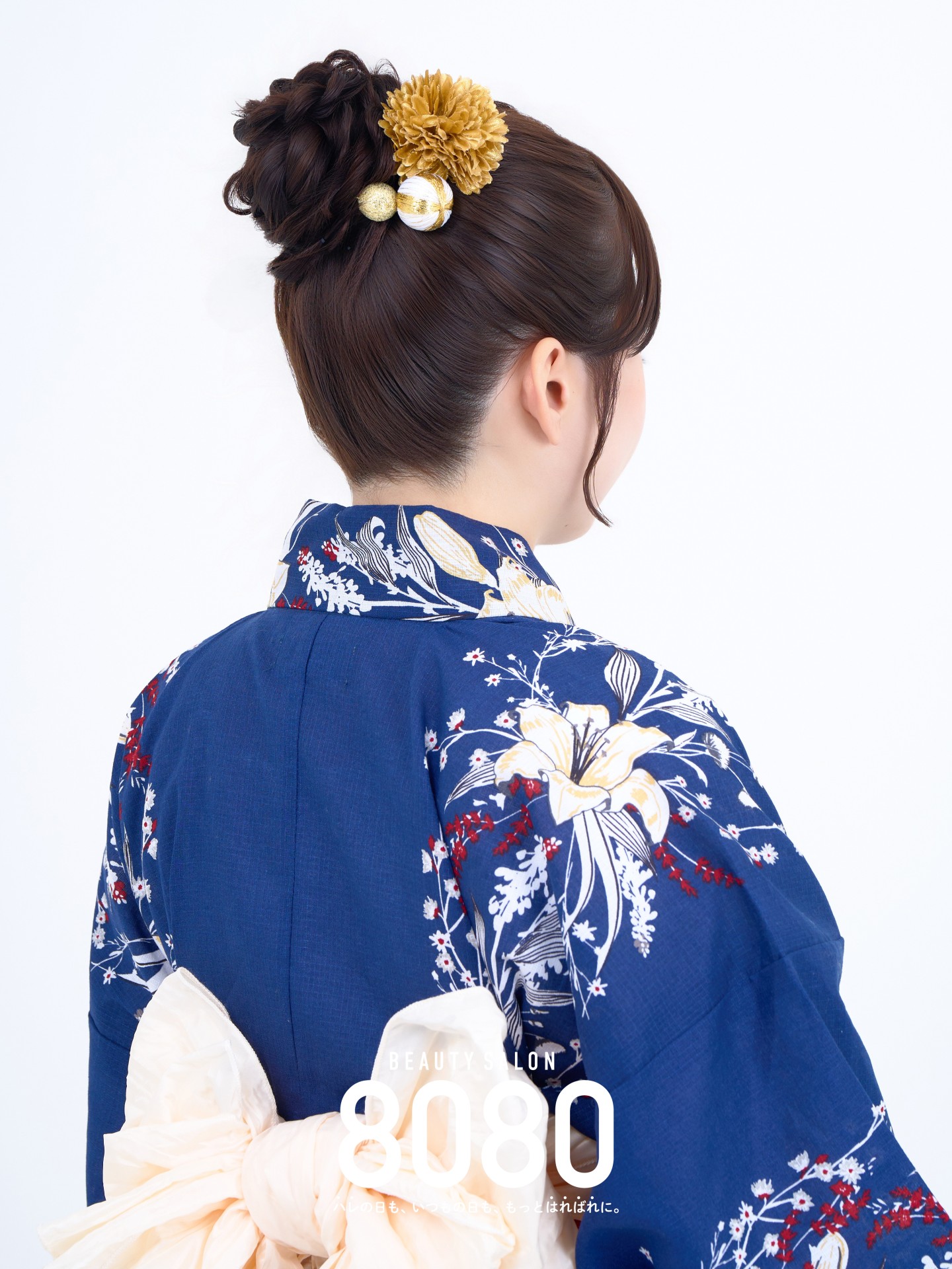 和装ヘアセット｜和装ヘアセット④